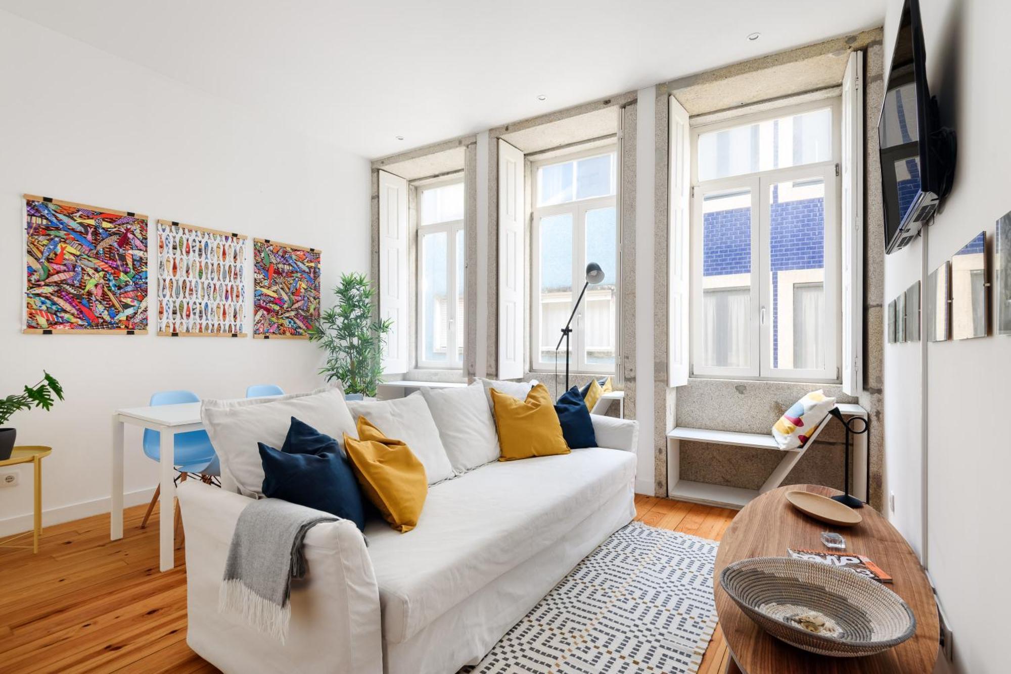 Spacious Duplex In Porto'S Downtown • A/C Exterior photo